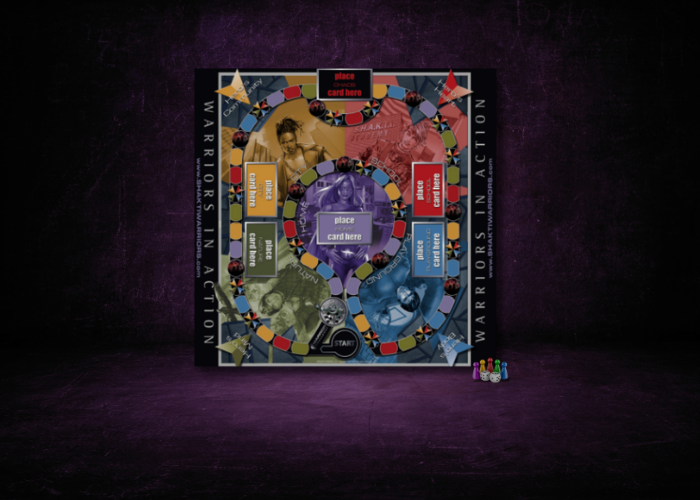 Warriors in Action Board Game